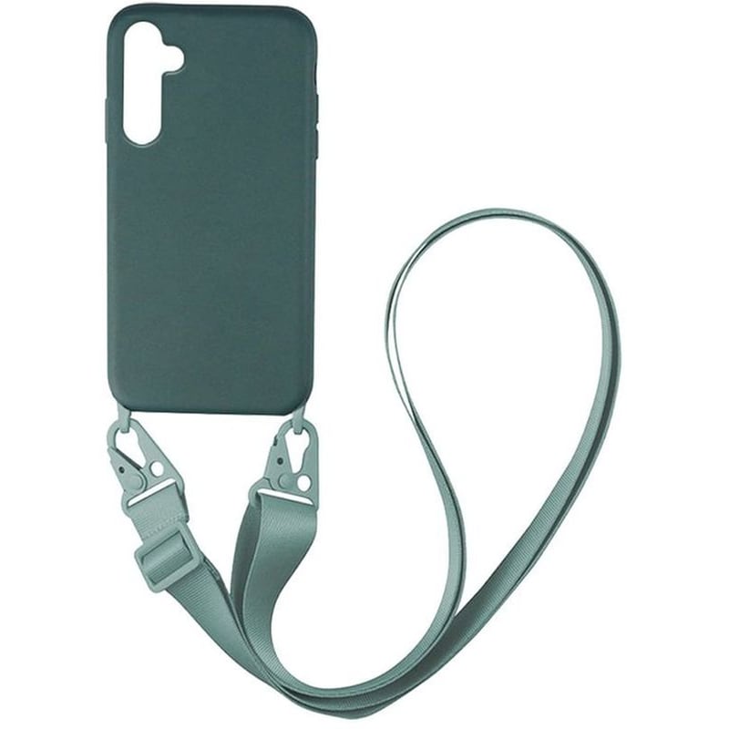 Θήκη Samsung Galaxy A54 5G – Sonique Carryhang Liquid Silicone Strap – Πράσινο