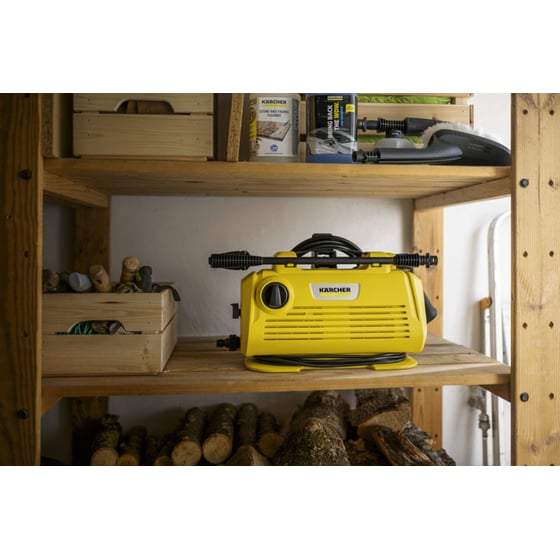 Πλυστικό Μηχάνημα Υψηλής Πίεσης KARCHER K2 Premium Horizontal Κίτρινο image 5