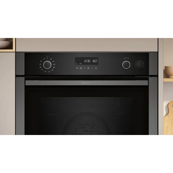 NEFF B5AVM7AG7 71 Lt Graphite Grey Εντοιχιζόμενος Φούρνος Άνω Πάγκου image 1