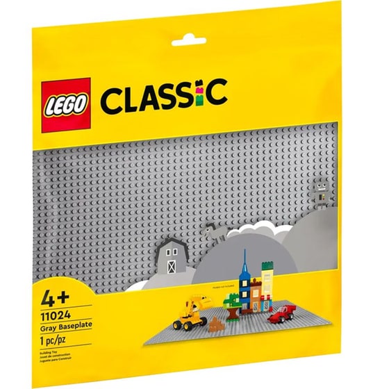LEGO® Classic Gray Baseplate (11024) image 0