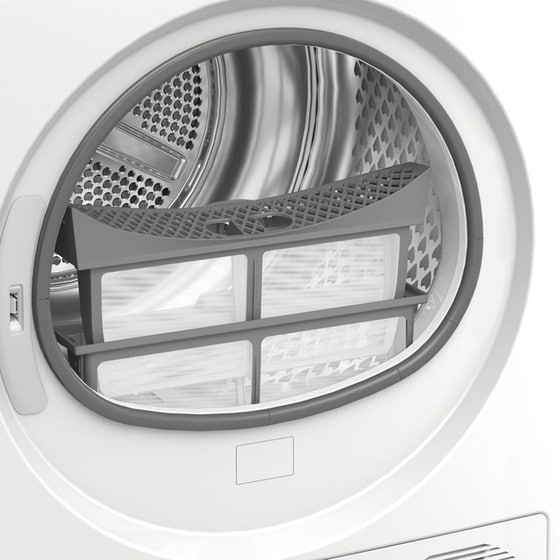 WHIRLPOOL WP C9 WBS EE 9 kg με Αντλία Θερμότητας Λευκό Στεγνωτήριο Ρούχων image 5