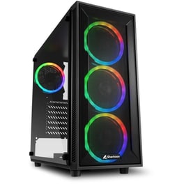 Κουτί Desktop Sharkoon TG4M ARGB Midi Tower - Μαύρο