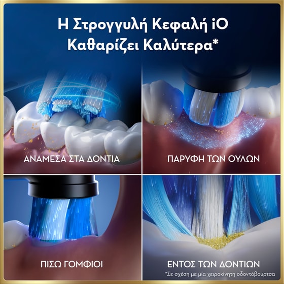 Ηλεκτρική Οδοντόβουρτσα ORAL B IO9 DUO Black Onyx & Rose Quartz image 16
