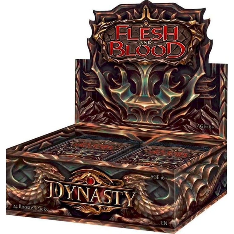 Flesh And Blood Tcg – Dynasty Booster Box (24 Packs)