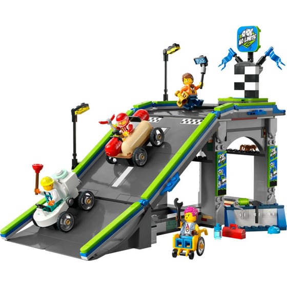 LEGO® City No Limits: Race Car Ramp Track (60460) image 1