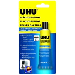 Κόλλα UHU Hard Plastics 30Gr