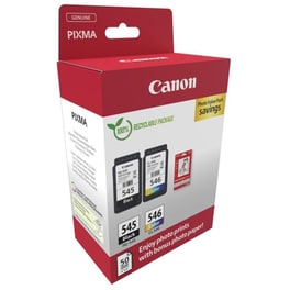 Canon Pg-545/Cl-546 Πολλαπλό Πακέτο 2 Μελανιών + Photo Paper 50 φύλλα Εκτυπωτή 8287B008