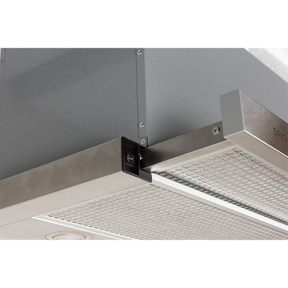 DAVOLINE IOS ULTRA GR-IX 090 89.8 cm Inox Απορροφητήρας Συρόμενος image 3