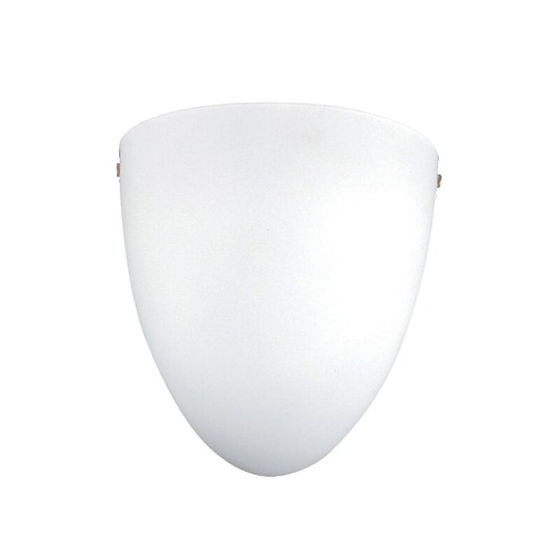 Απλίκα Τοίχου Aca Turtle Dl477c Γυάλινη 20x10x22 cm - Ασημί/Λευκή