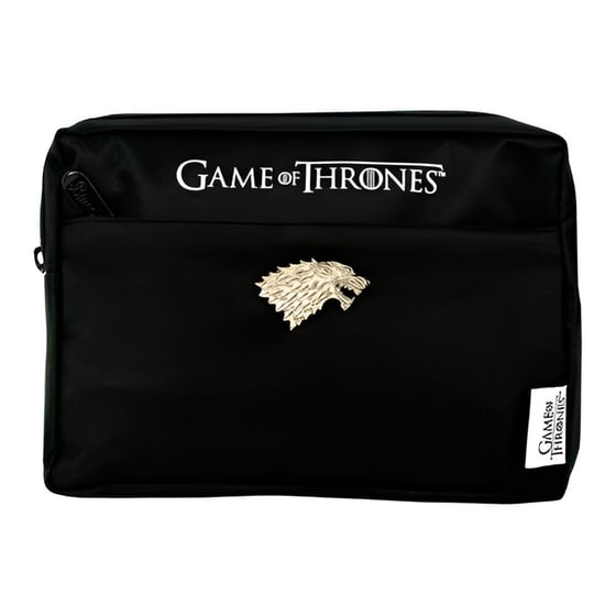Τσαντάκι Blue Sky Studios Game Of Thrones Winter Is Coming - Μαύρο image 0