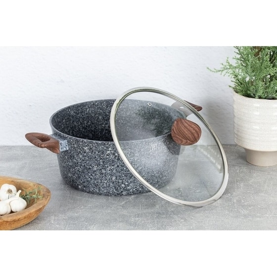 Κατσαρόλα BERLINGER HAUS BH-7150 30 cm 8 L Γκρι image 3