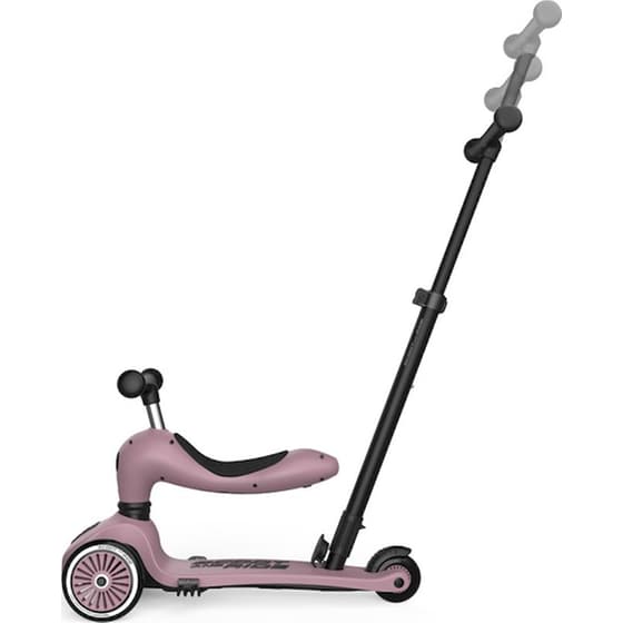 Παιδικό Πατίνι Τρίτροχο Πολυμορφικό 3 σε 1 Scoot & Ride Highwaykick 1 Push and Go με Λαβή Γονέα - Wildberry image 5