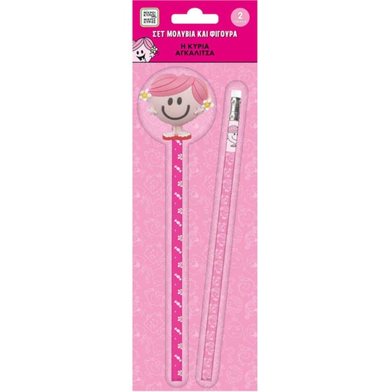 Σετ Μολύβι Χάρτινη Πόλη με φιγούρα η Κυρία Αγκαλίτσα (2 Τεμάχια) image 0