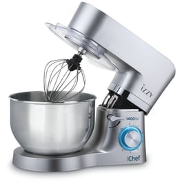 Κουζινομηχανή IZZY S1503 SUPER CHEF 1400 W 6 L Ασημί