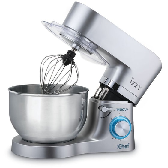 Κουζινομηχανή IZZY S1503 SUPER CHEF 1400 W 6 L Ασημί image 0