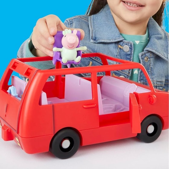 Σετ Παιχνιδιού Peppa Pig Peppa's Big Family Car image 4