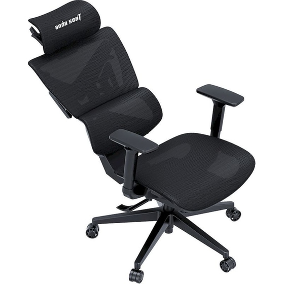 Καρέκλα Gaming/ Γραφείου Anda Seat X-Air Mega XL από Ύφασμα Mesh - Μαύρη image 4