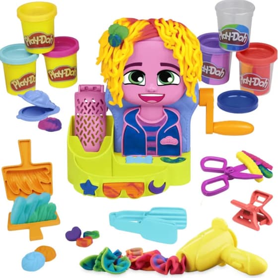 Hasbro Play-Doh Hair Stylin Salon image 1