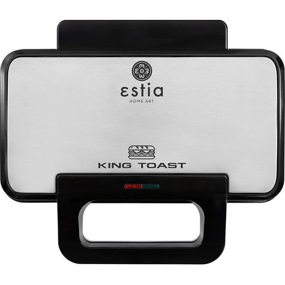 ESTIA 06-12359 900W Μαύρη Τοστιέρα - Σαντουιτσιέρα image 0
