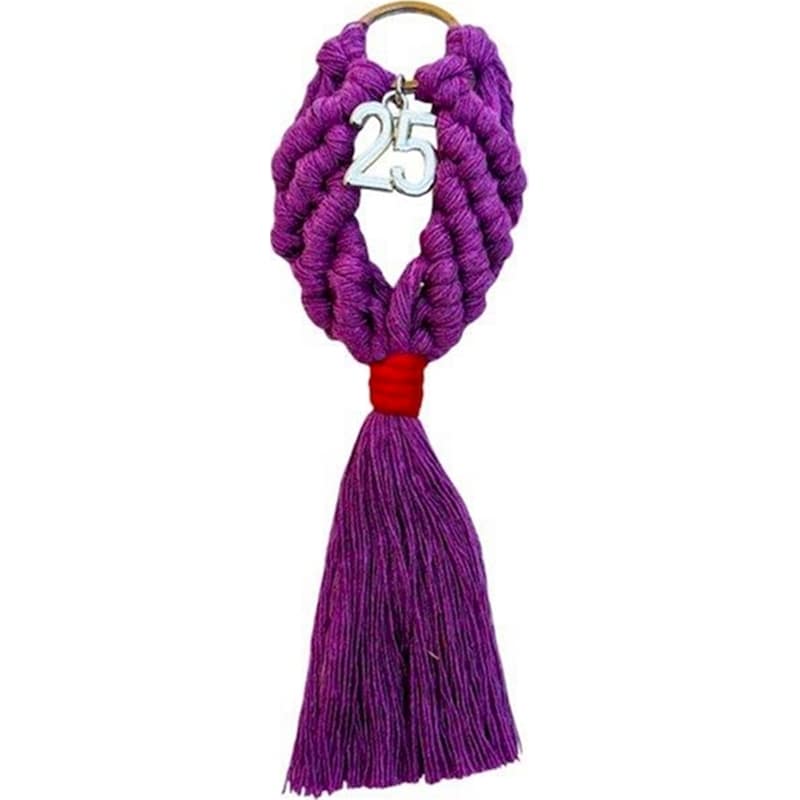 FEELBOHO Boho Μπρελοκ Γουρι 2025 Μωβ