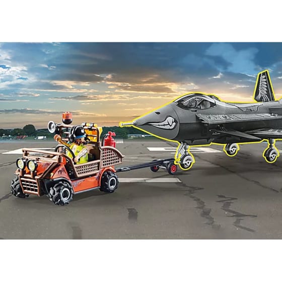 PLAYMOBIL® Air Stunt Show Κινητή μονάδα επισκευών (70835) image 5