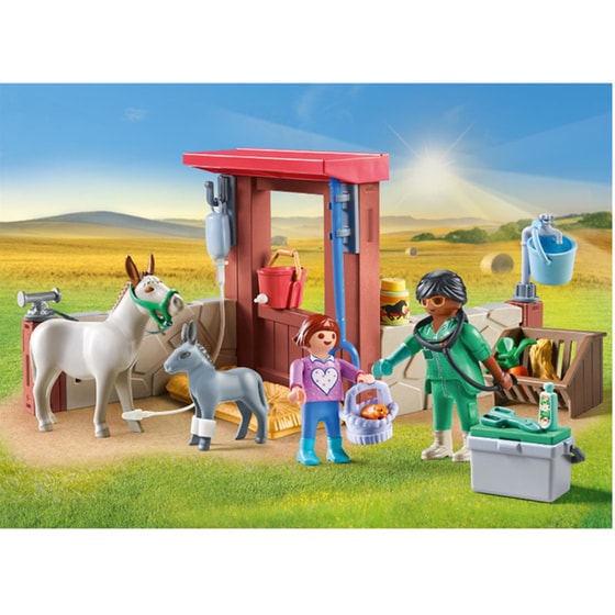 PLAYMOBIL® Country Starter Pack Φροντίζοντας τα γαϊδουράκια (71471) image 5