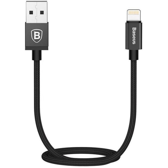 Baseus Lightning Antila Series Mfi Metal 1.8m - Μαύρο image 0
