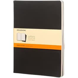 Σημειωματάριο Moleskine Cahier Journal Μαύρο Extra XL (3 Τεμάχια)
