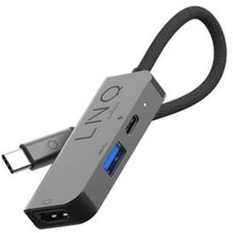 USB Hub Linq 3-Port LQ48000 - Γκρι