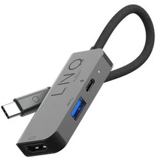 USB Hub Linq 3-Port LQ48000 - Γκρι image 0