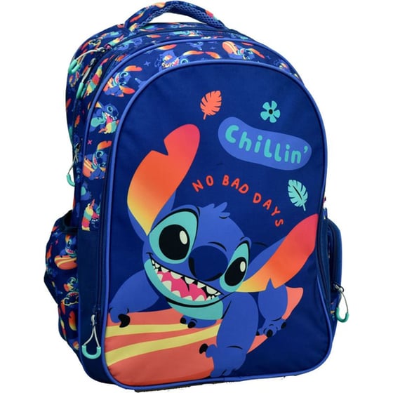 Τσάντα Πλάτης Δημοτικού Gim Stitch image 0