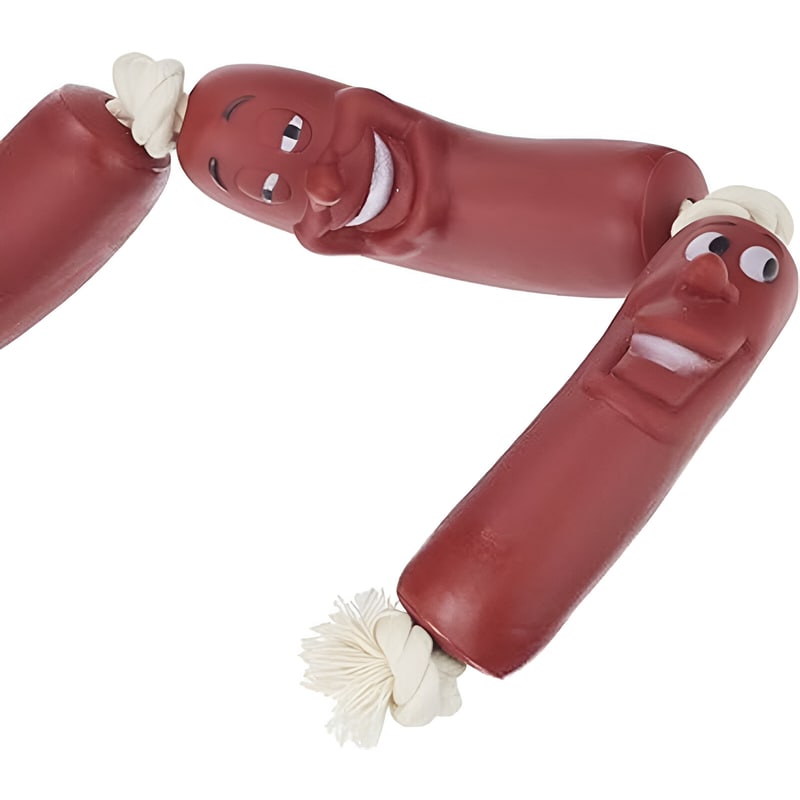 TRIXIE Παιχνίδι Trixie Για Σκύλο Sausages On A String - Κόκκινο