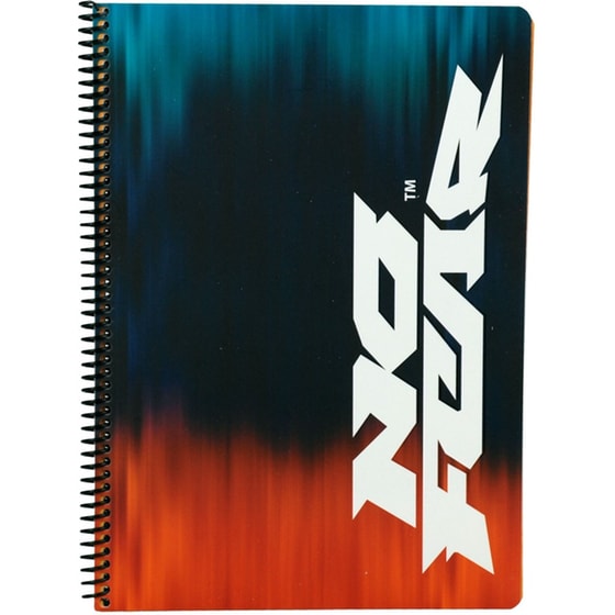 Τετράδιο Σπιράλ No Fear A4 2 Θεμάτων Fluo Lion-Gradient Blue (1 Τεμάχιο) image 1