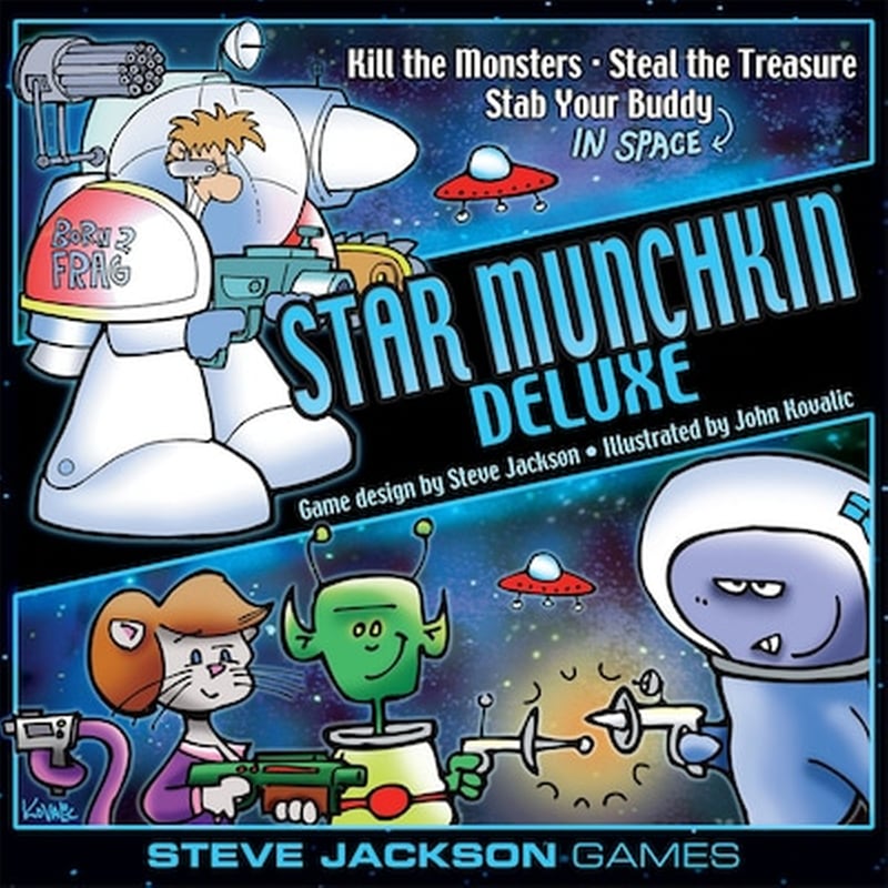 STEVE JACKSON GAMES Star Munchkin Deluxe Edition