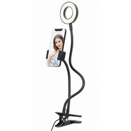 Τρίποδο Gembird LED-Ring4-PH-01 - Μαύρο