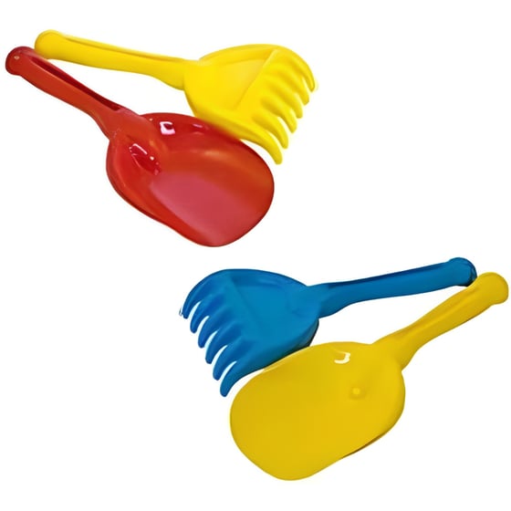 Σετ Παιχνίδι Παραλίας Adriatic Φτυαράκι και Τσουγκράνα 178 - Πολύχρωμο image 0