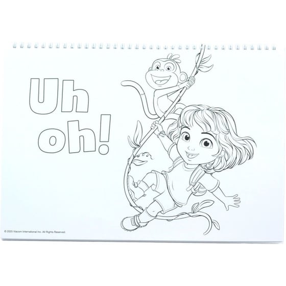 Μπλοκ Ζωγραφικής Gim A4 40Φ Dora The Explorer image 4