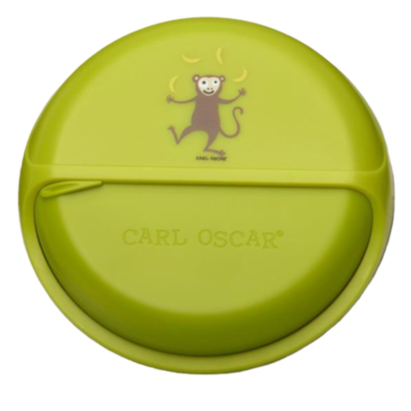 CARL OSCAR Φαγητοδοχείο Carl Oscar Bentodisc - Με Καπάκι Lime Monkey