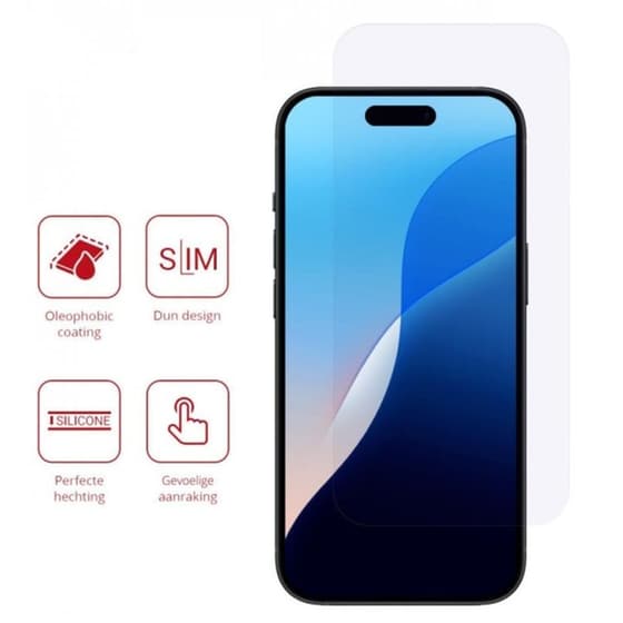 Προστατευτικό οθόνης Apple iPhone 16 - Rosso Ultra Clear Screen Protector (2 τμχ) image 1