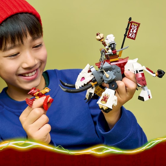 LEGO® NINJAGO® Ζίλβαρ και Γκρίμτακ, το Δρακοθηρίο (71863) image 9