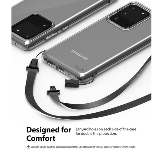 Θήκη Samsung Galaxy S20 Ultra - Ringke Air Silicon Case - Clear image 5