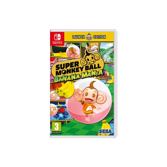 Super Monkey Ball Banana Mania: Launch Edition - Nintendo Switch | Public - Super Monkey Ball Banana Mania Switch Physical