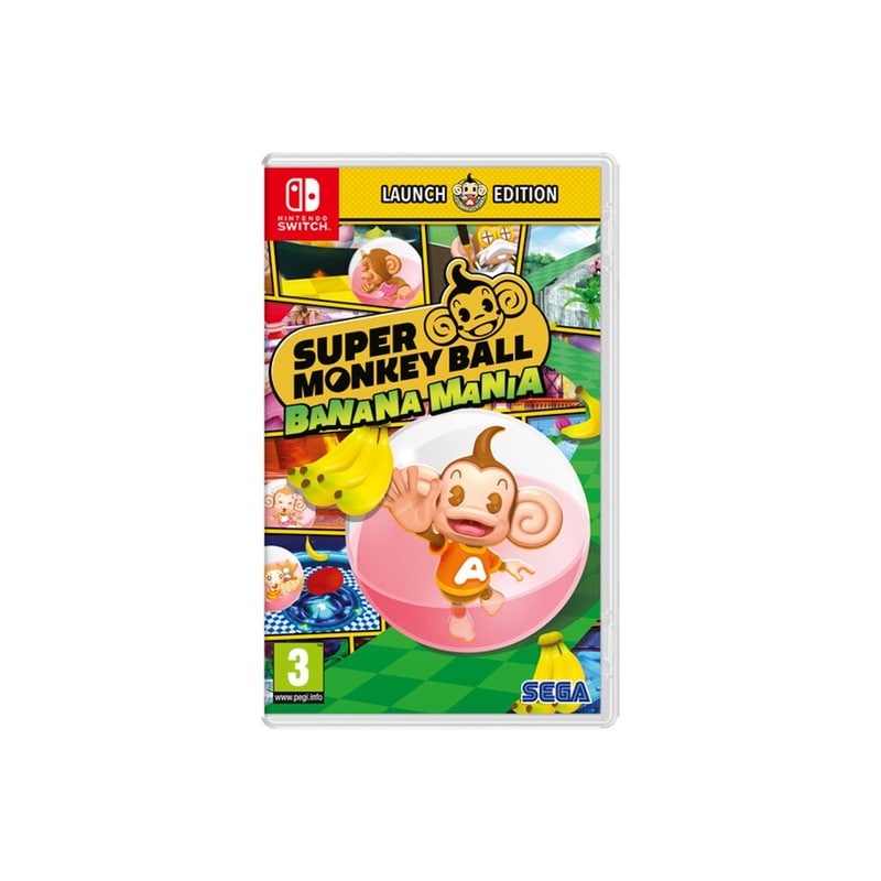 SEGA Super Monkey Ball Banana Mania: Launch Edition - Nintendo Switch