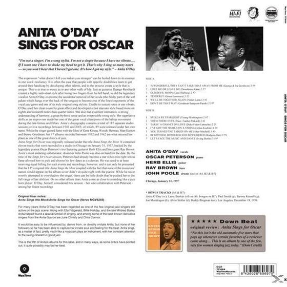 Sings For Oscar -Hq- image 1