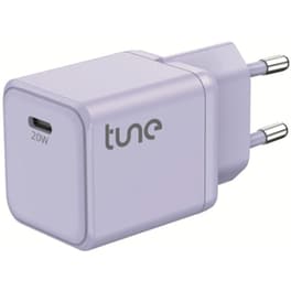 Φορτιστής Πρίζας Tune Turbo PD Type-C Wall Charger USB-C 20W - Lilac
