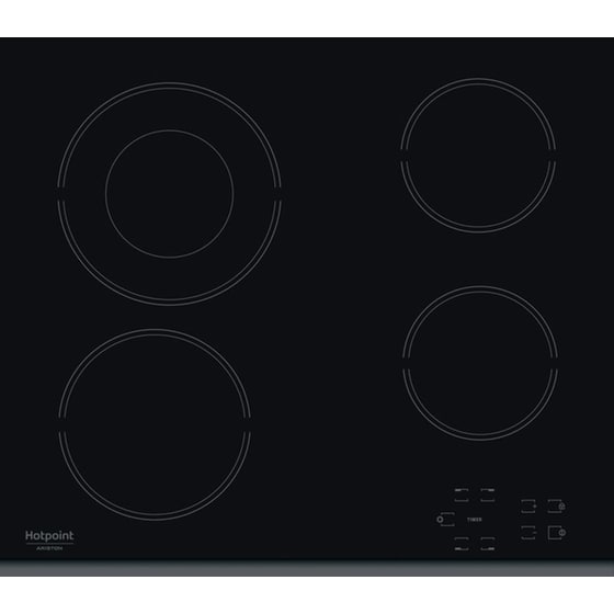 HOTPOINT HR 632 B 58 cm Μαύρο Εστία Κεραμική Αυτόνομη image 0