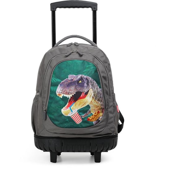 Τσάντα Πλάτης Lycsac Large Τρόλεϋ Dinosaur Γκρι image 1