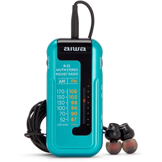Ραδιόφωνο Aiwa R-22TQ - Τρικουάζ image 3