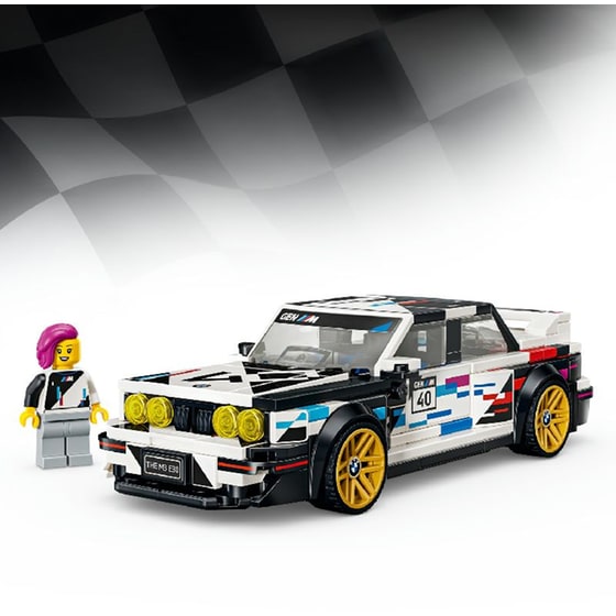 LEGO® Speed Champions BMW M3 (E30) Toy Car Kit (77263) image 4