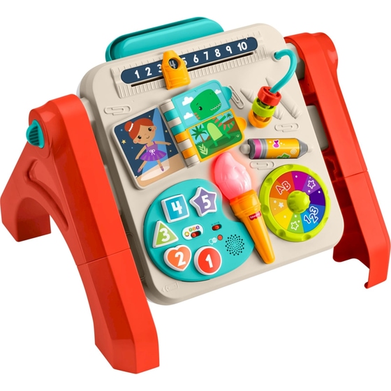 Fisher Price Εκπαιδευτικό Τραπέζι-Πίνακας 4 σε 1 image 3